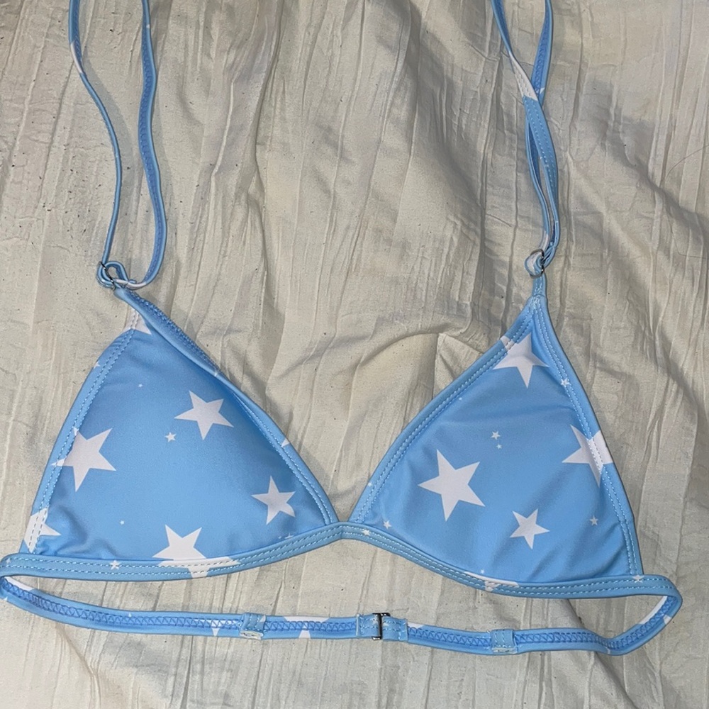 Blue star bikini